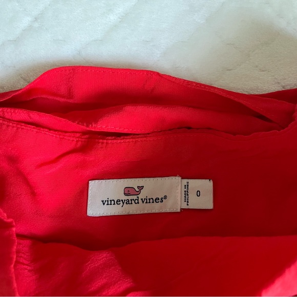 🔵 Vineyard Vines Tie-Front Tiered Maxi Skirt - Picture 3 of 3